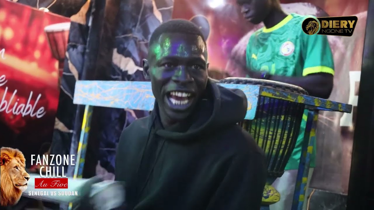 CHILL FANZONE AU BLACK PANTHER EX FIVE MATCH SENEGAL VS SOUDAN