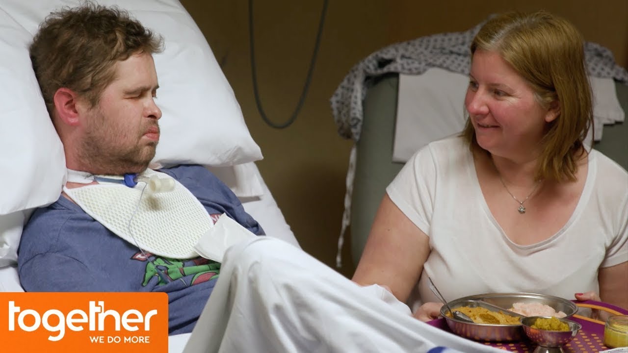 Hospice Patient Enjoys His Favourite Meal | The Hospice