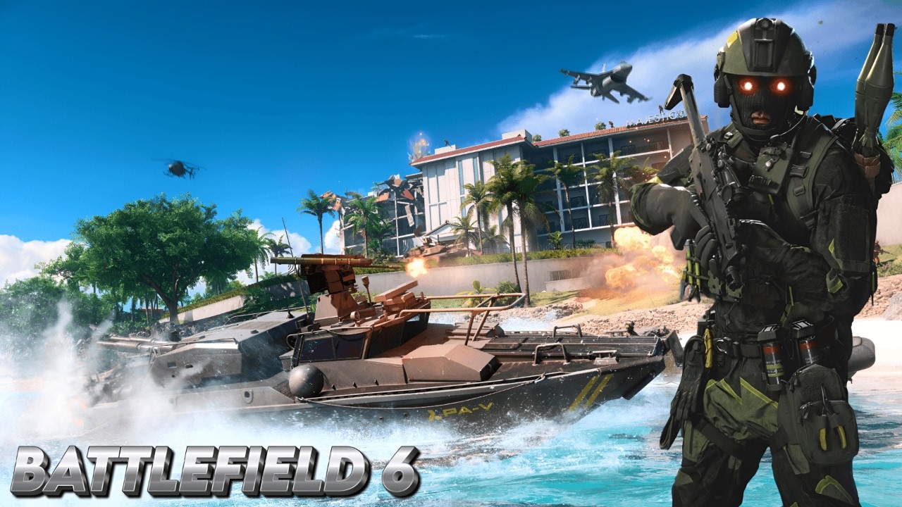 Battlefield 6 &ndash; TSURU REEF Map Gameplay [No Commentary] PS5 Pro