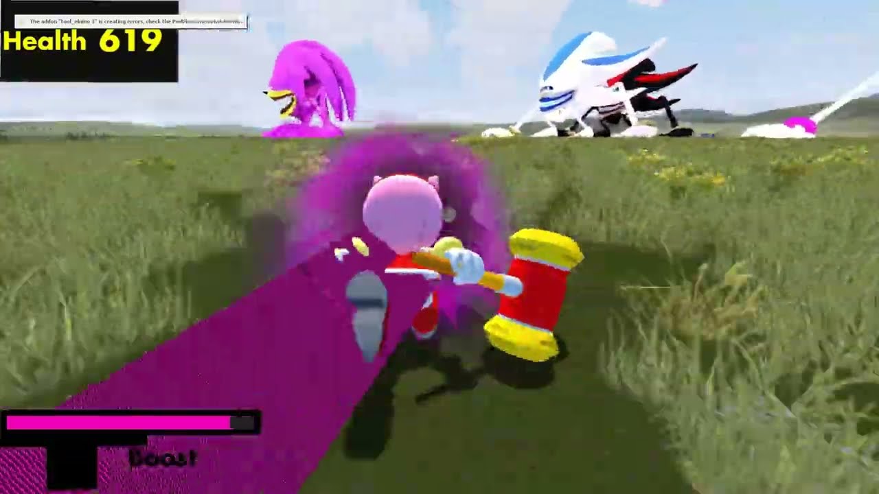 NEW SHIN SONIC TAPES LOVE STORY VS SONIC TAPES SAD STORY IN GARRY'S MOD