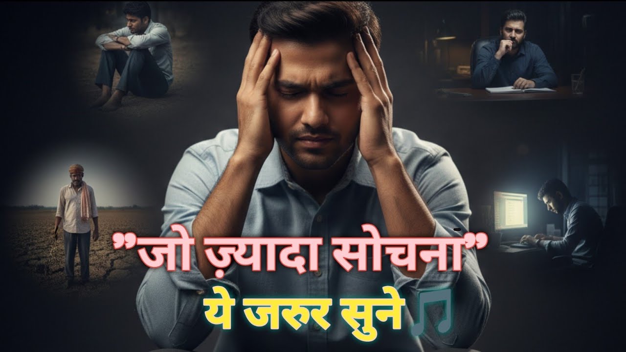 जो ज्यादा  सोचते हैं ये सुने |Kya hota hai jab insaan zyada sochta hai? |How to stop overthinking | 