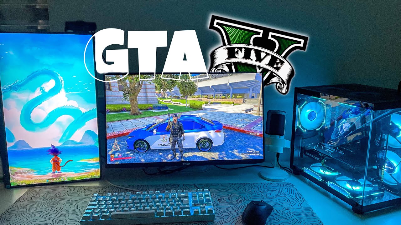 UM GAMER POLICIAL NO GTA RP (MOSTREI COMO FUNCIONA!)