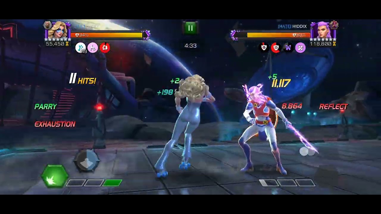 Node 25. Dazzler vs Captain Britain