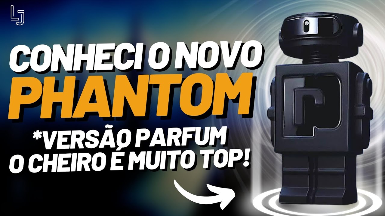 CONHECI O NOVO PHANTOM PARFUM DE PACO RABANNE! E GOSTEI DEMAIS! O CHEIRO FICOU TOP