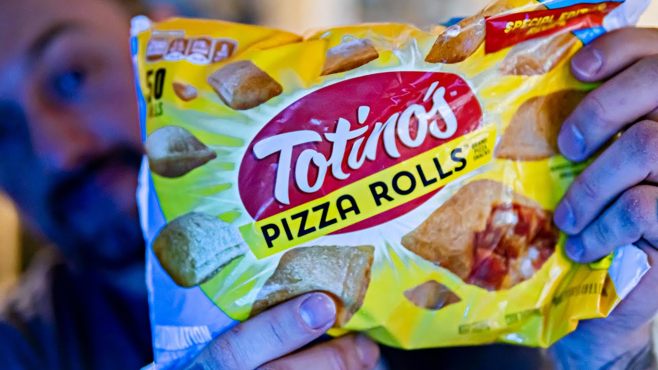 Totino's Combination Pizza Rolls | ASMR (Whisper Eating, Chewing Sounds)