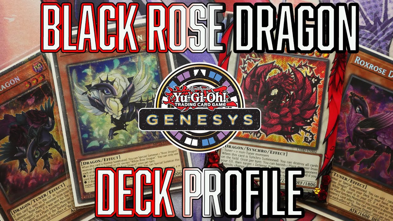Yu-Gi-Oh! Black Rose Dragon Genesys Deck Profile