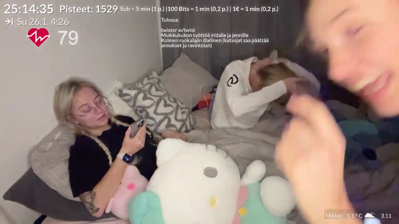 Three Girls sleep stream | Asmr sleep relaxation