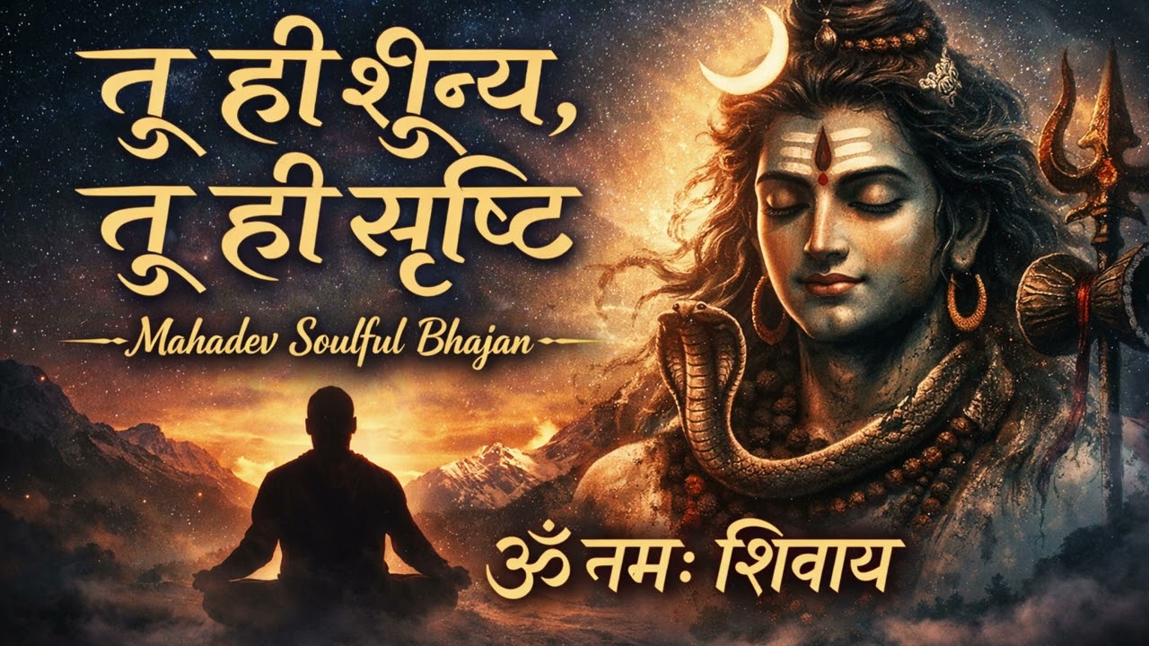 Tu Hi Shunya, Tu Hi Srishti | Mahadev Soulful Bhajan | Om Namah Shivaya #mahadev #soulfulbhajan