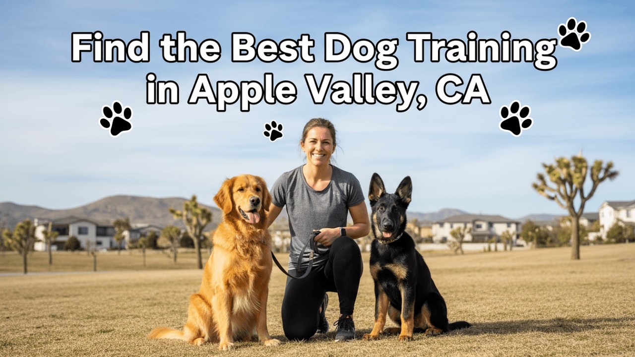 Find the Best Dog Training in Apple Valley California