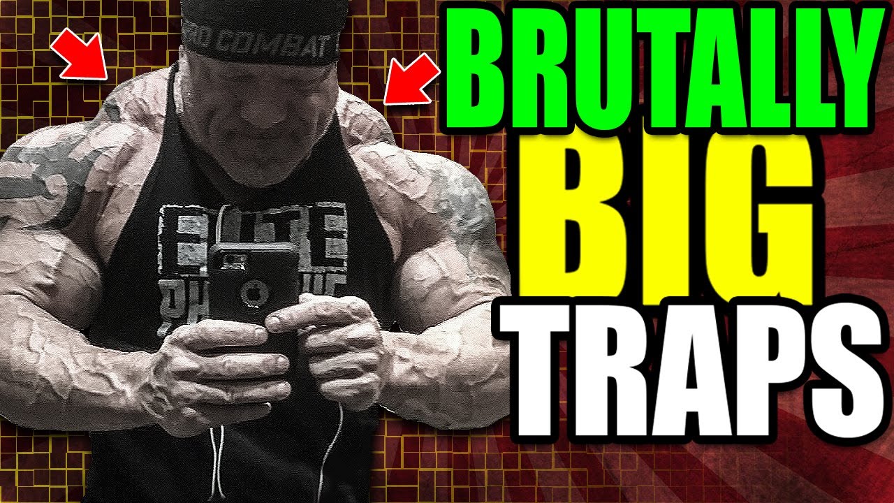 Brutally BIG Traps Gym Edition🔥 #bodybuilding #workout