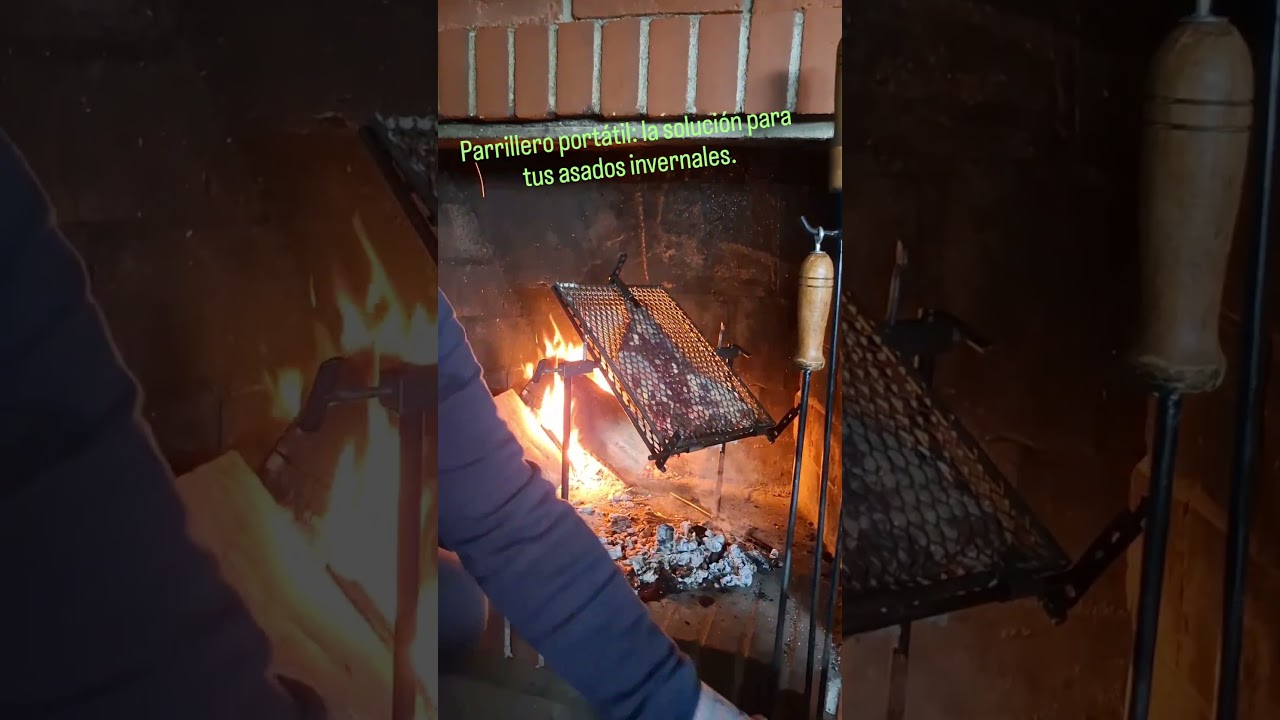 Parrilleros port&aacute;tiles giratorios varias medidas #asadores #asado #carnealaparrilla #parrilla #bbq