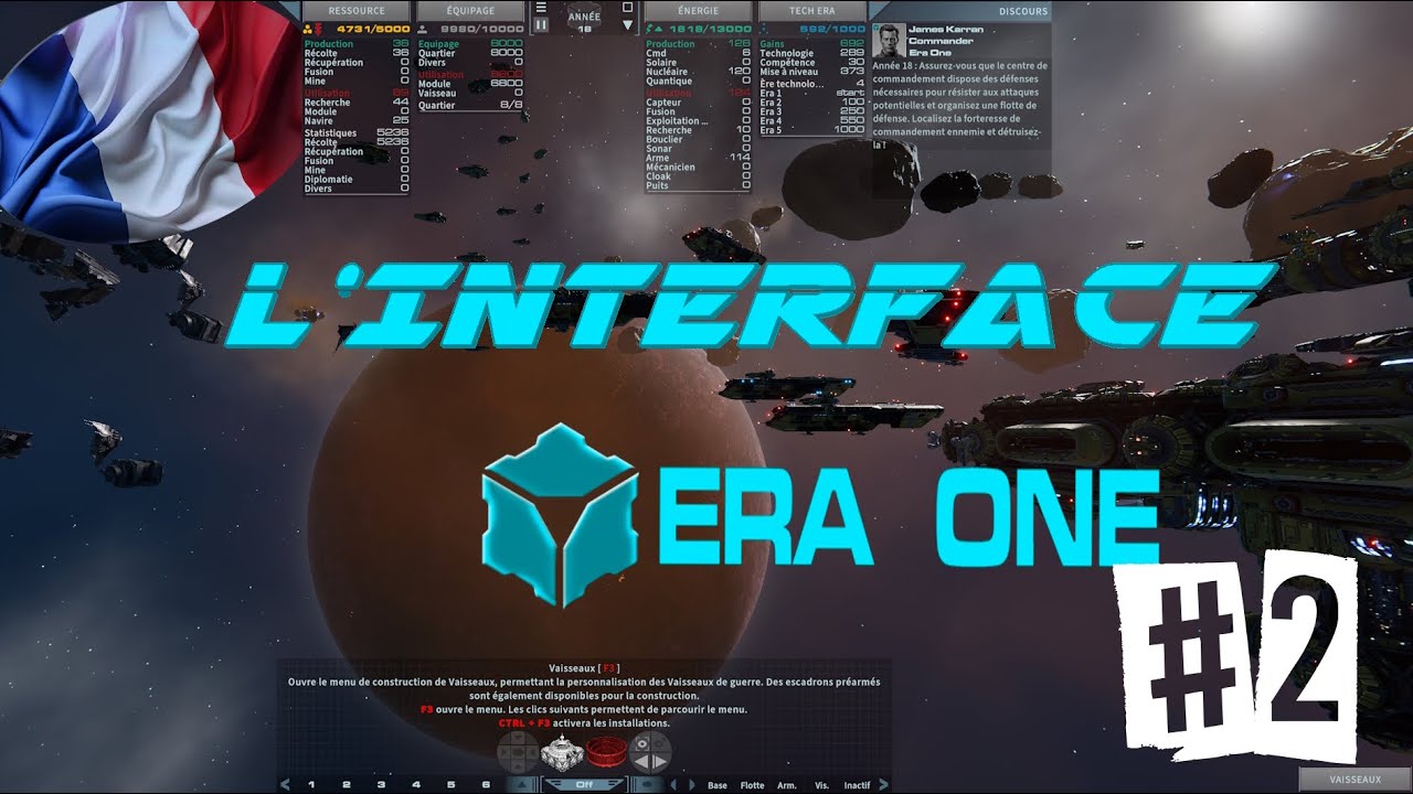 ERA ONE [FR] - Guide - L'interface #2  - La production de vaisseau