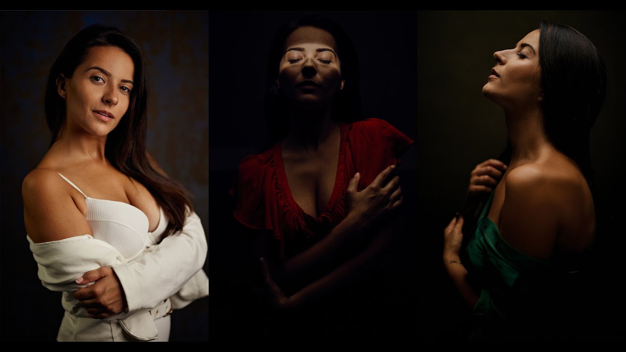 Less is more - Behind the scenes Portrait photoshoot / breakdown