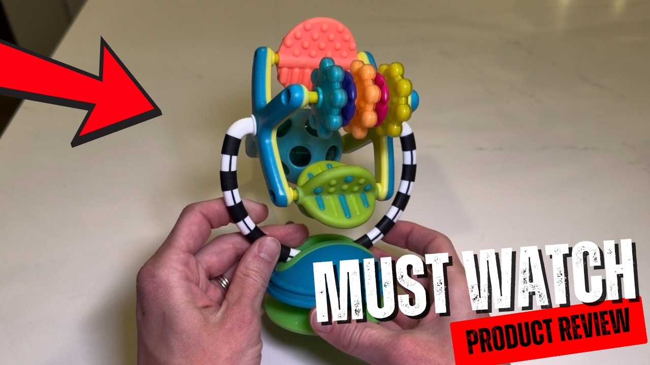 The Best High Chair Toy For a Quiet Meal That Also Boosts Development? Honest Review