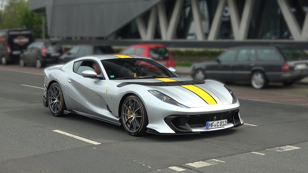 Supercars Bielefeld Lenkwerk 2023! #9 - Ferrari 812 Competizione, 992 GT3 RS, Burnouts & More!