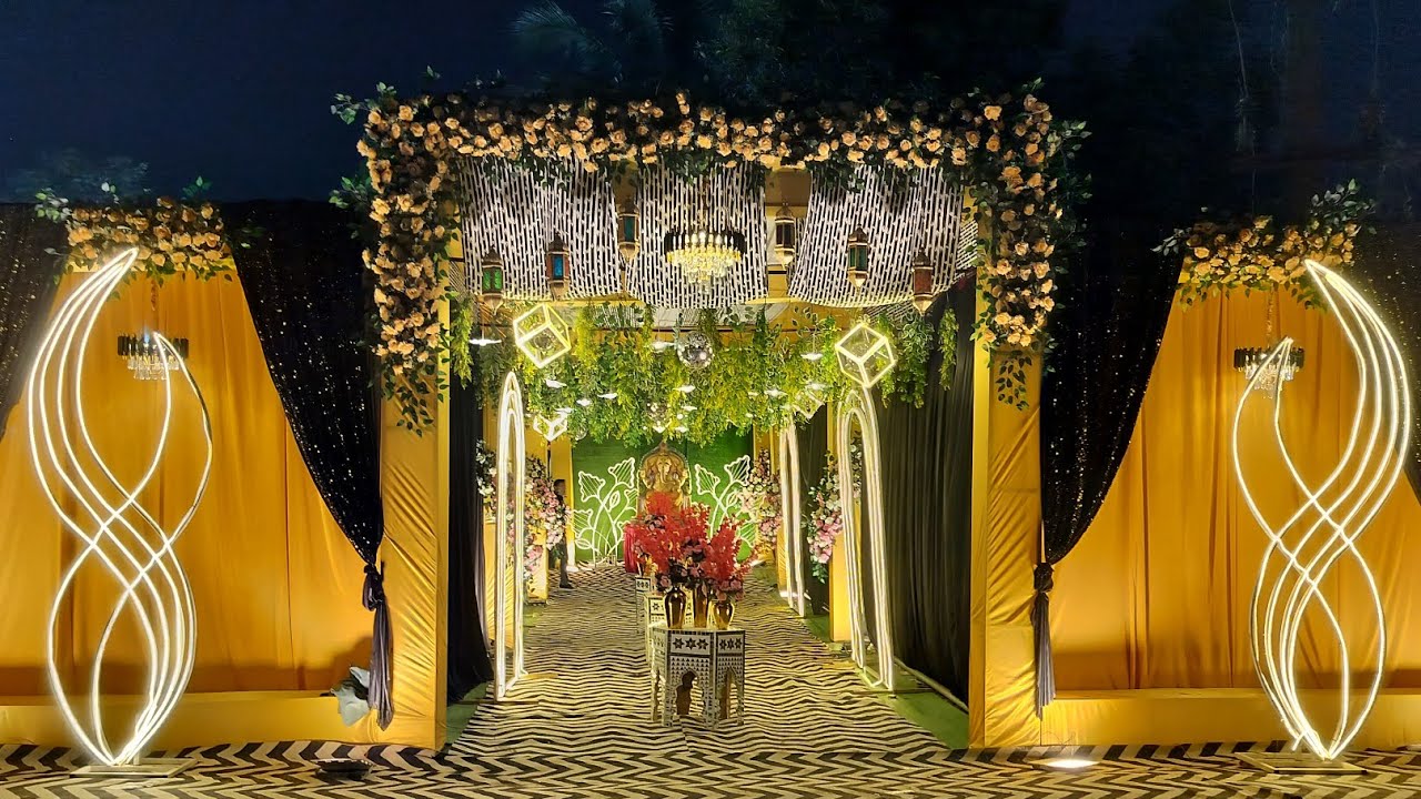 Wedding Party Decoration Ideas | Wedding Decoration Idea | Stage Decoration Ideas 