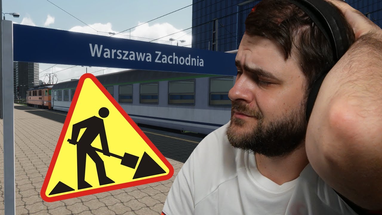 Warszawa Zachodnia to wieczne problemy - SimRail (Live)
