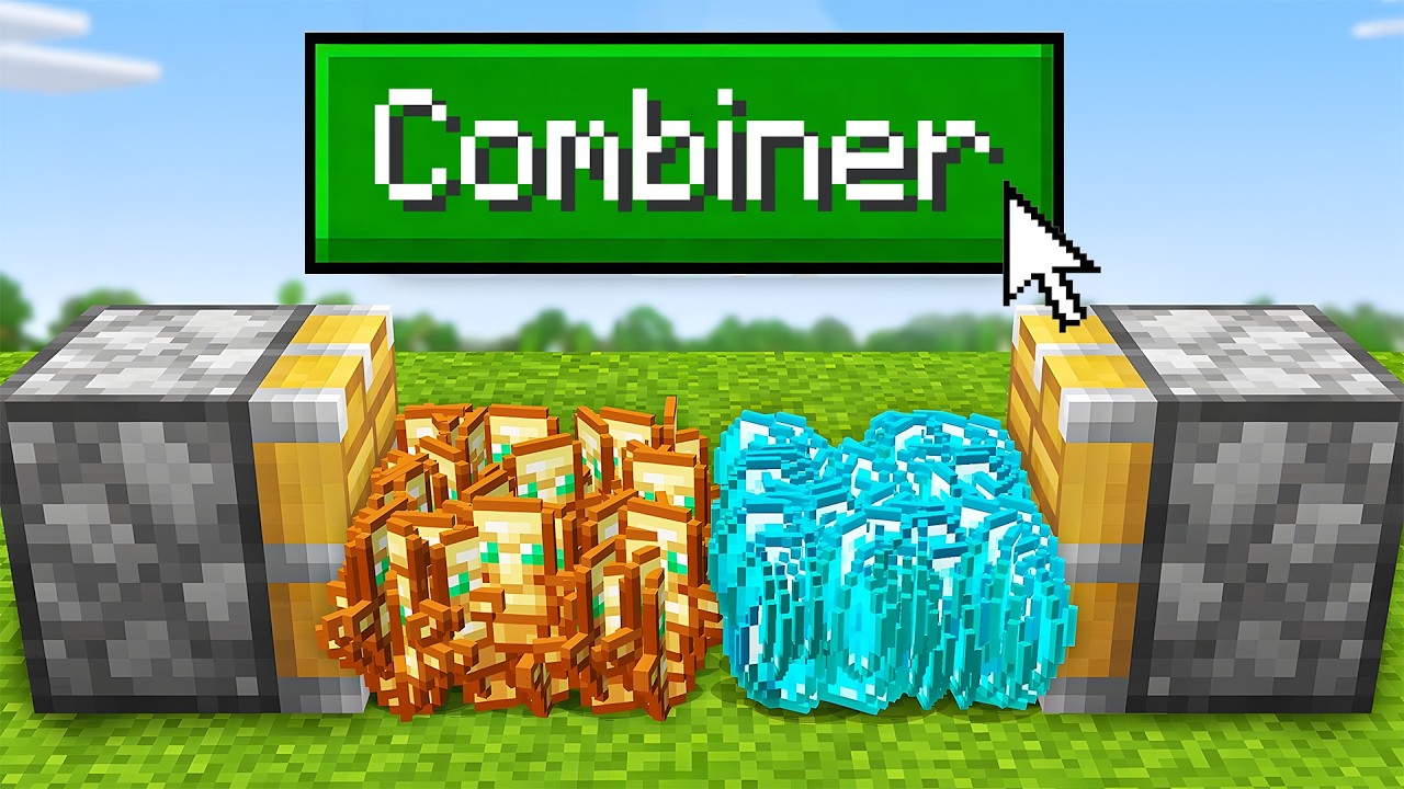 Minecraft, Mais je Peux TOUT COMBINER !