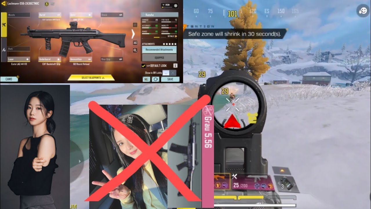 Kazuha is the Killer of Chanty? - Best Lachmann 556 Gunsmith CODM BR