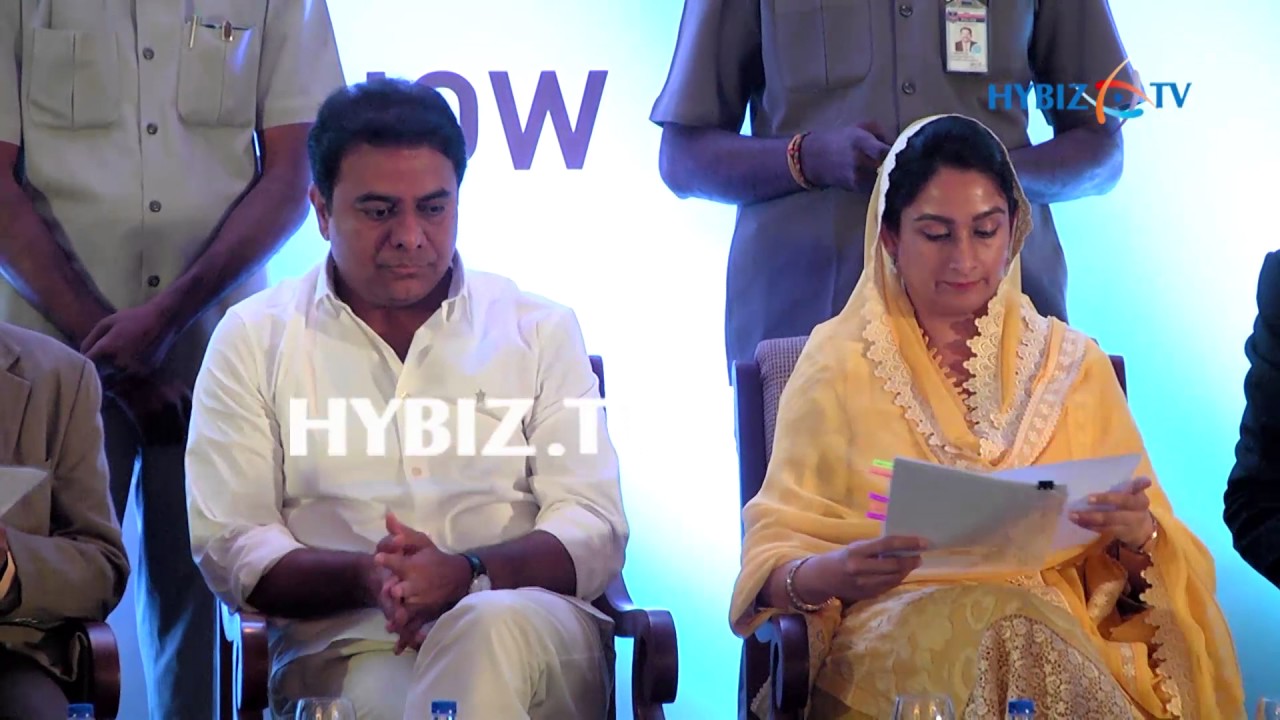 IT Minister KTR Participates in World Food India 2017