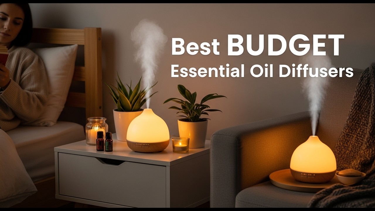 TOP 5 Best Budget Essential Oil Diffusers 2026 | Budget Essential Oil Diffusers Your Home & Office