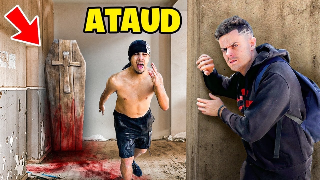 ME PIERDO en un MANICOMIO ABANDONADO y ENCUENTRO un ATAÚD...💀| Parkour