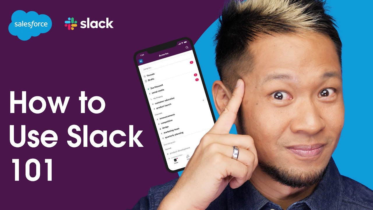 How To Use Slack - For Beginners | Salesforce