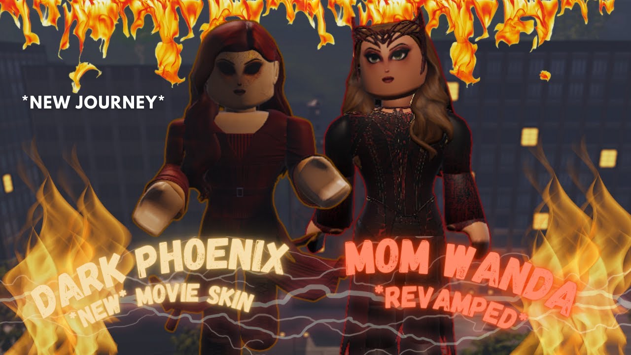 *BEST UPDATE EVER??* trying *NEW* DARK PHOENIX SKIN and *REVAMPED* MOM WANDA (gameplay) - NJ