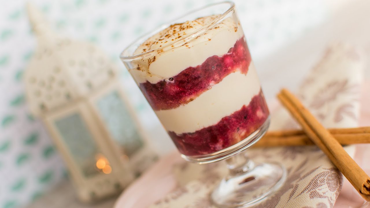 Tiramisú de frutos rojos | Quiero Cupcakes!
