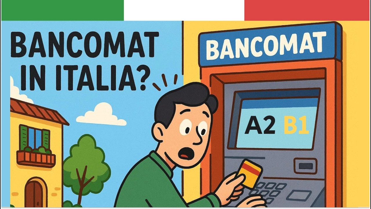 Italiano Pratico Podcast: Come Usare il Bancomat in Italia 🇮🇹 | Situazioni Reali in Italiano