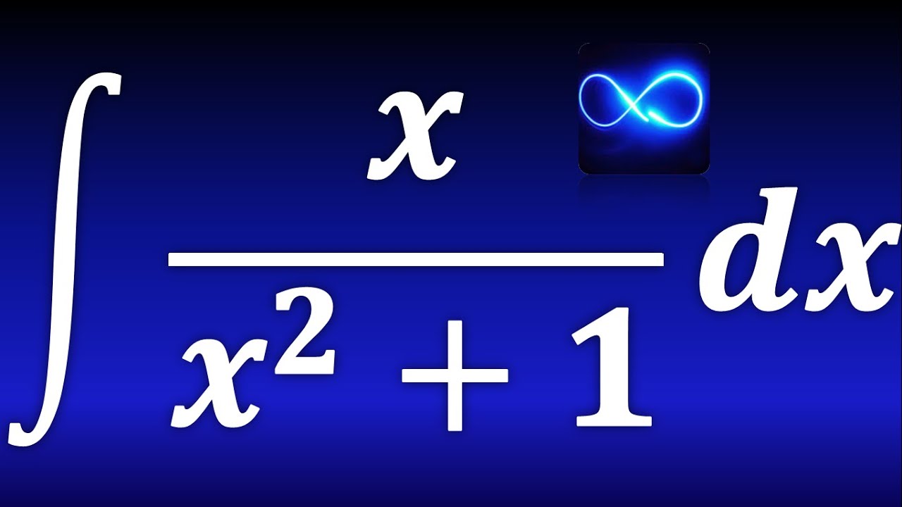 Интеграл от x между x ^ 2 + 1, завершающая производная (форма dv / v)