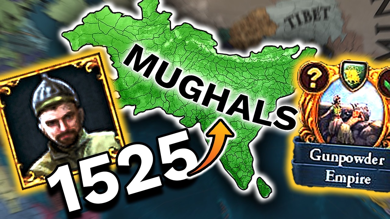 'True Heir of Timur' 10X EASIER with NEW EU4 Mughals Missions