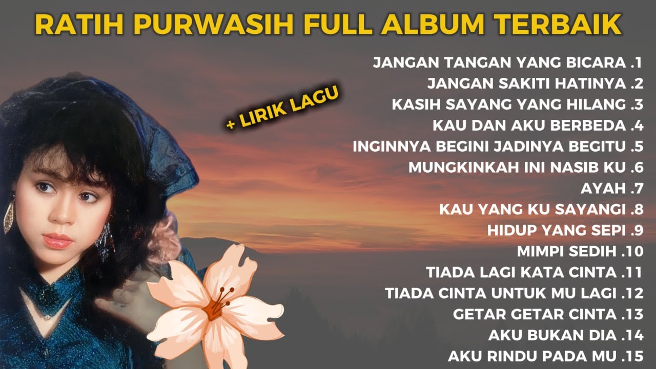 RATIH PURWASIH FULL ALBUM TERBAIK | LIRIK LAGU