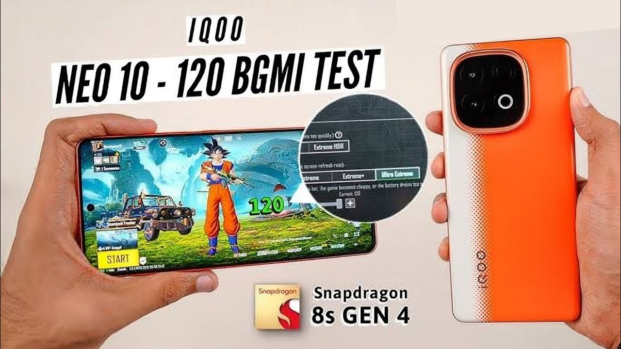 Is iQOO Neo 10 the Best Phone for BGMI? 😳🔥 Ultimate Test