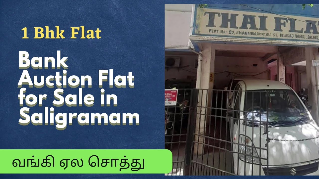1Bhk just 27 lakhs in Saligramam| BankAuction|FlatVacant| @akshayahomeschennai