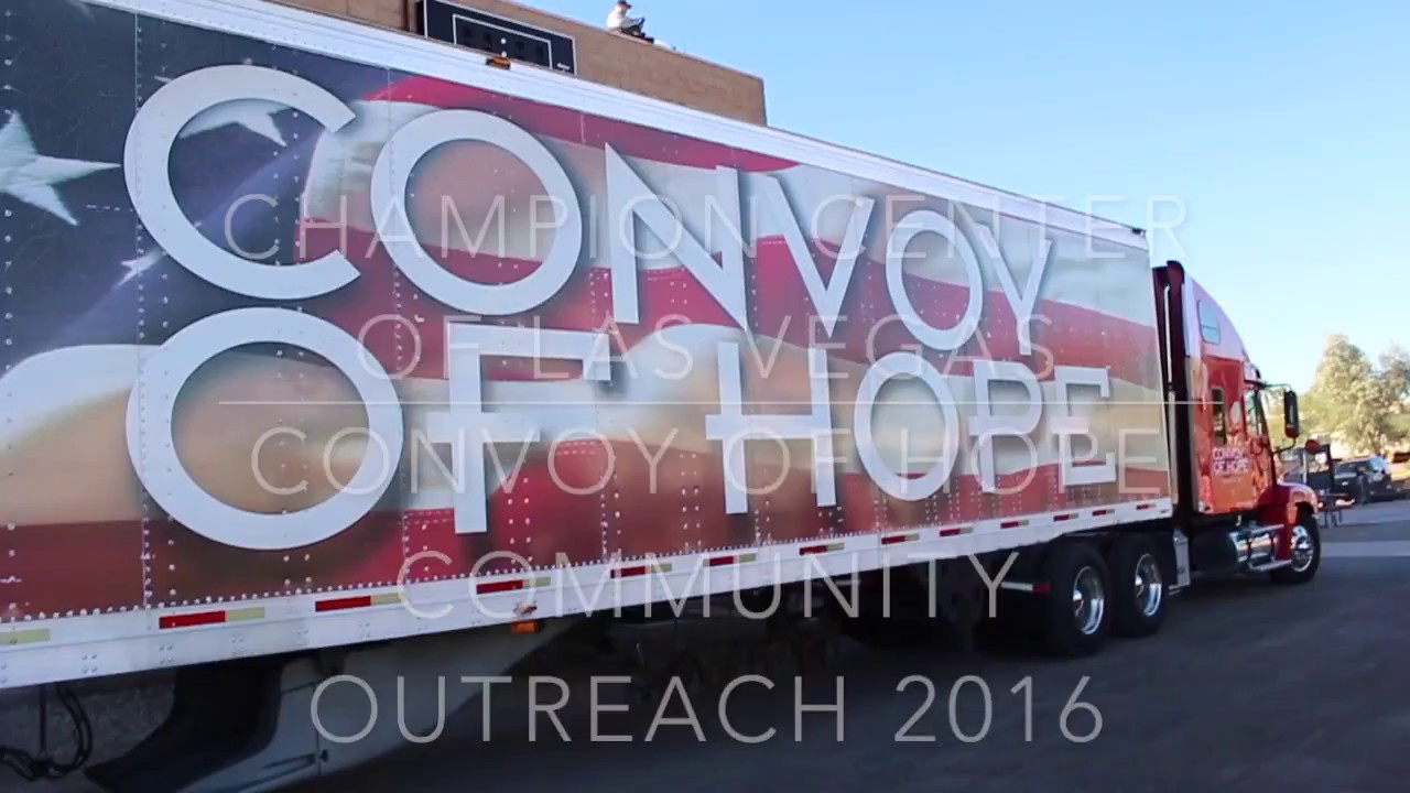 2016 CONVOY OF HOPE LAS VEGAS COMMUNITY OUTREACH : CHAMPION CENTER OF LV THANKSGIVING