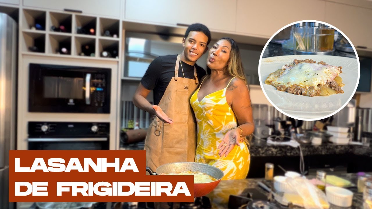 Lasanha de frigideira com Yuri Oliveira