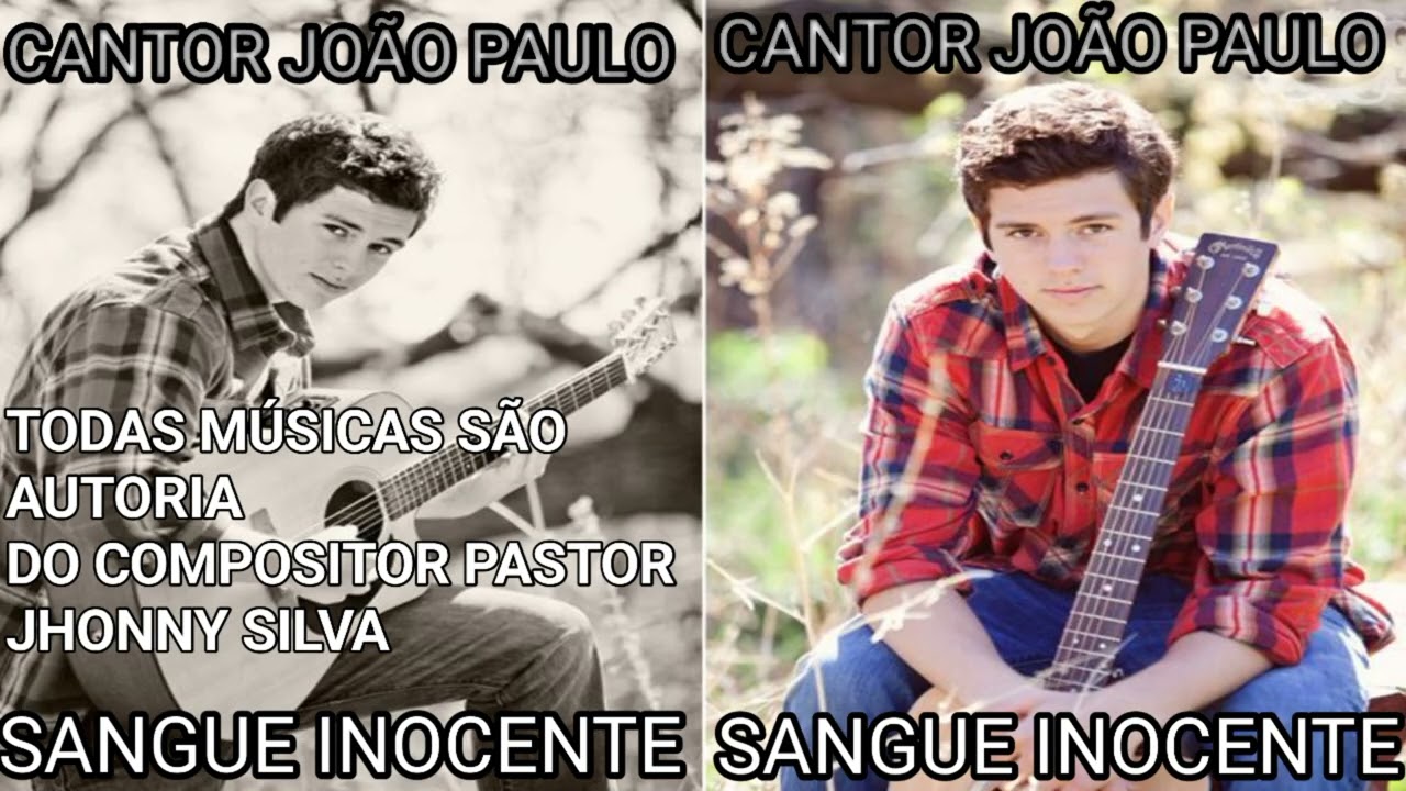 CANTOR JOÃO PAULO - CHEGA ( COMPOSITOR PASTOR JHONNY SILVA 