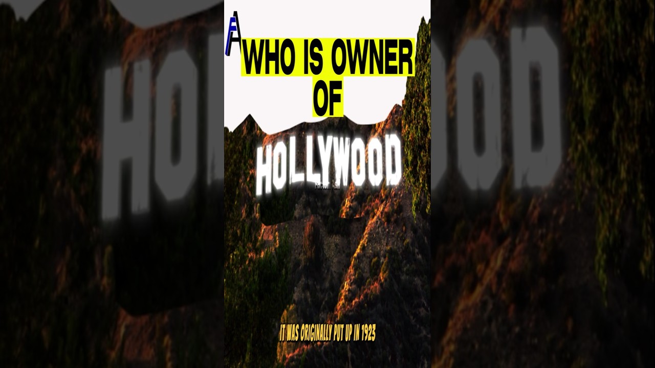 Untold Secrets and Hidden History of the Hollywood Sign #hollywood #ytshorts  #facts