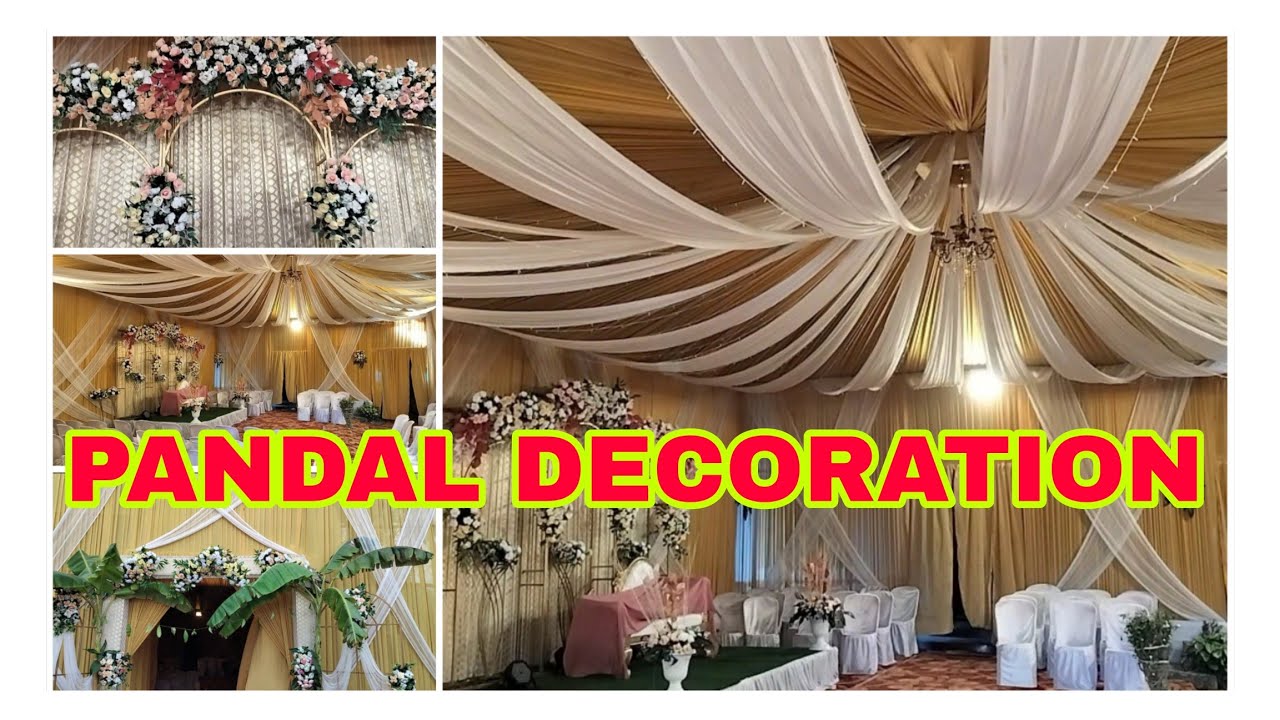PaNdAl Interior Design MARRIAGE 👥 আধুনিক অসমীয়া ৰূপত বিয়াৰ সময়ত Pandal Decoration and low price
