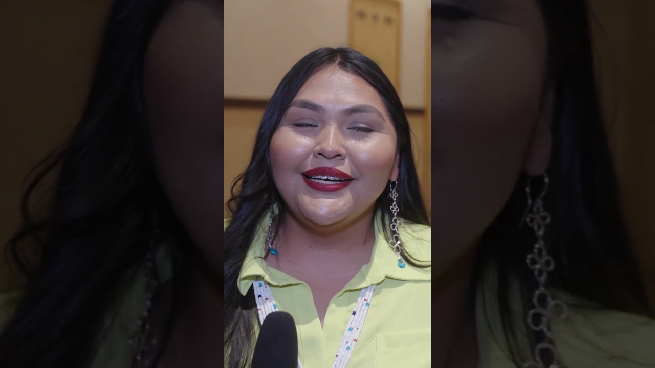 Native Fashion Designer Calandra Etsitty at Native Women Lead Retreat 2025
