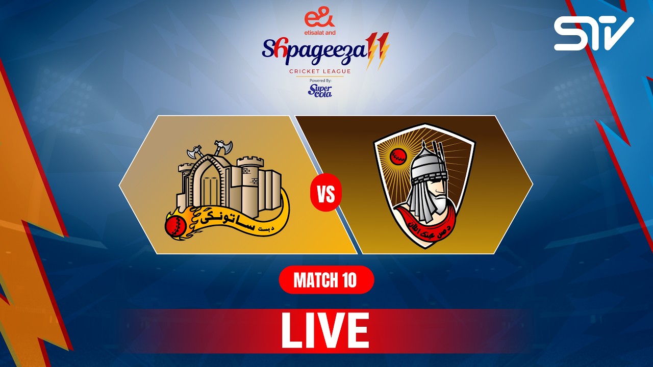 Live | Bost Defenders vs Mis-e-Ainak Knights | Match 10 | Shpageeza Cricket League T20 2026 | 301T