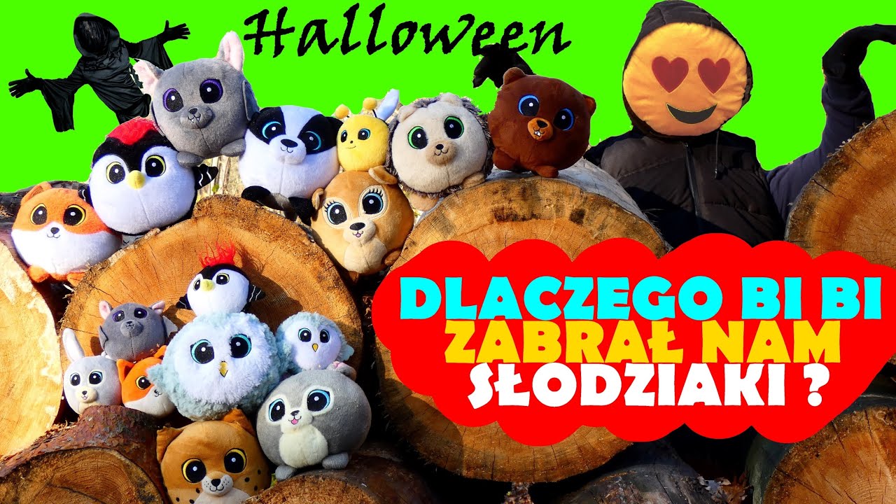 DLACZEGO BI BI ZABRAŁ NAM SŁODZIAKI? Gang Słodziaków. Halloween #fikimikiagatkiimoniki
