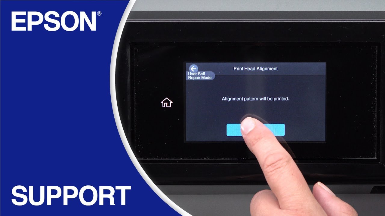 SureColor F3070 | Aligning the Print Head