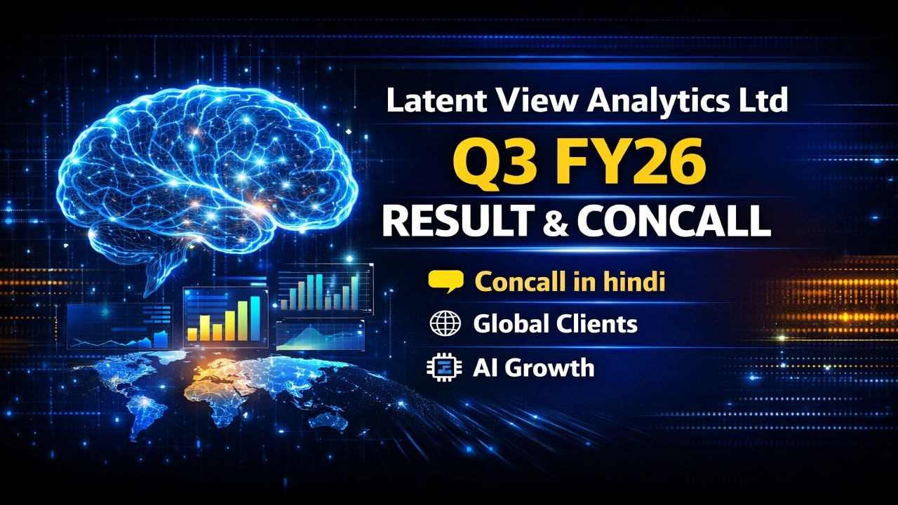 Latent View Analytics Ltd Q3 FY26 Results Analysis | AI & Data Analytics Growth Story? | Hindi