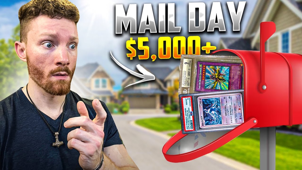 HUGE Collection Goal Progress Made in this $5,000+ Yugioh and Pokemon Mail Day!
