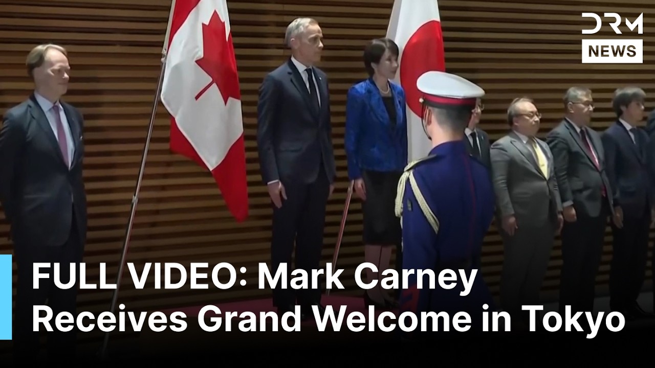 FULL CEREMONY: Canada PM Mark Carney Receives Grand Welcome from Japan PM Takaichi | AC1B