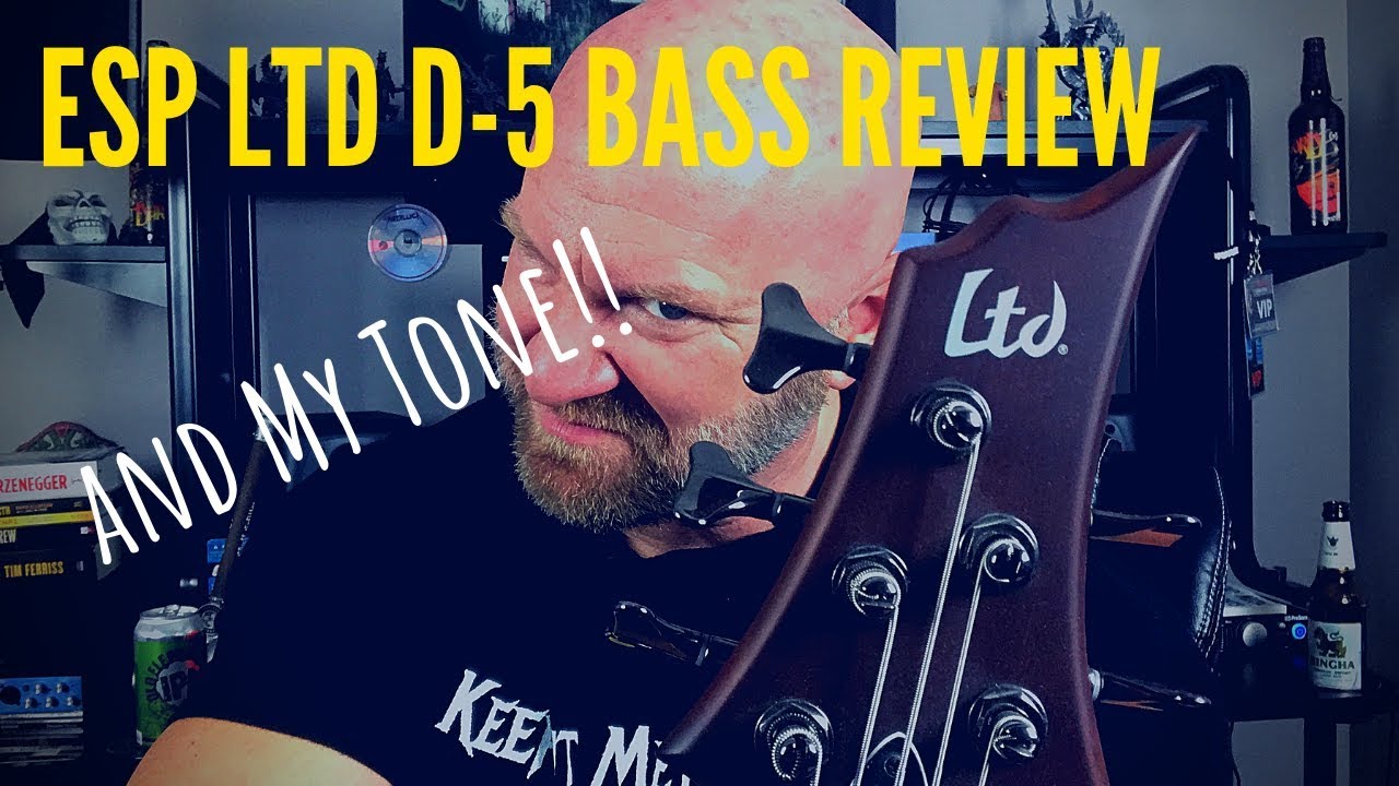 ESP LTD D 5 Bass Review (and my tones!)