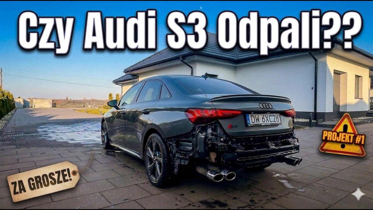 CZY AUDI S3 ODPALI?!