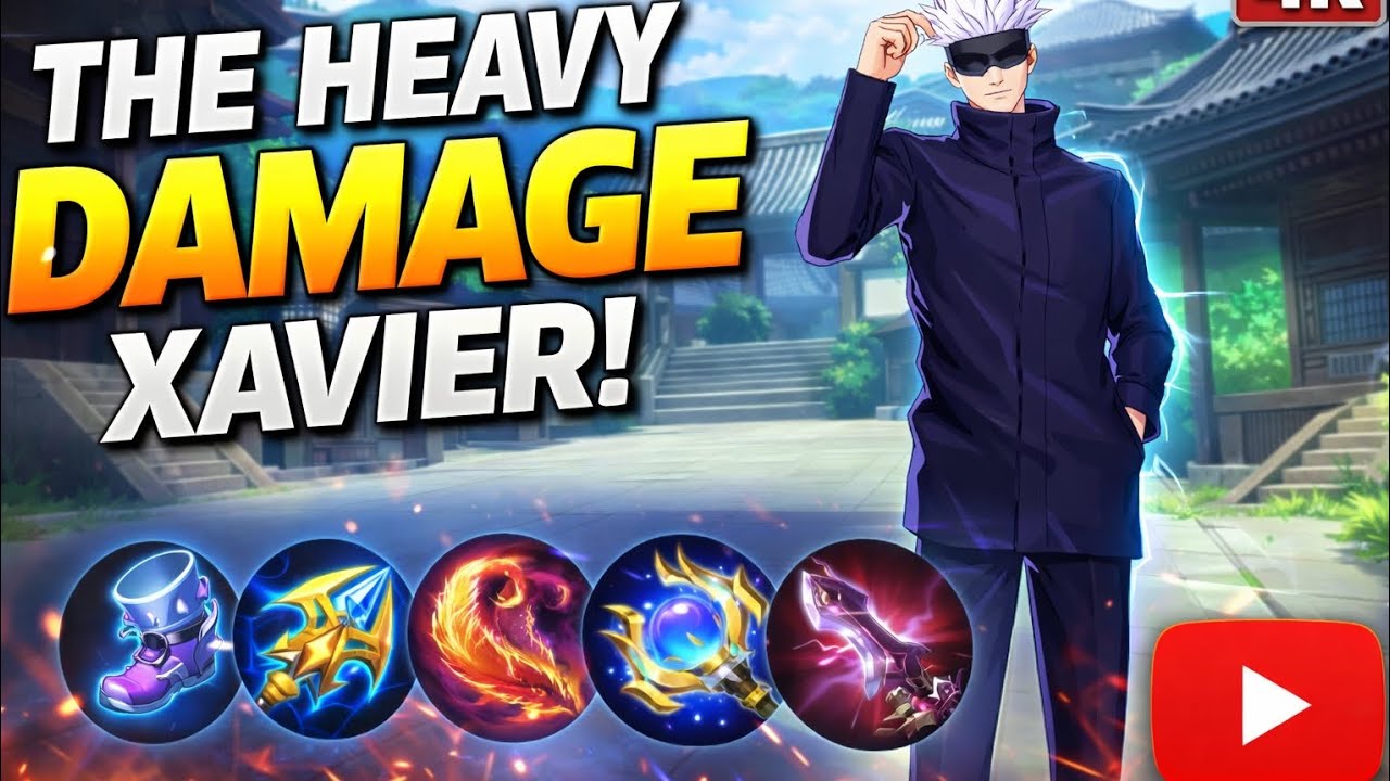 Full Gameplay with Xavier 😤#mobilelegends #mlbb #gameplay #moba 